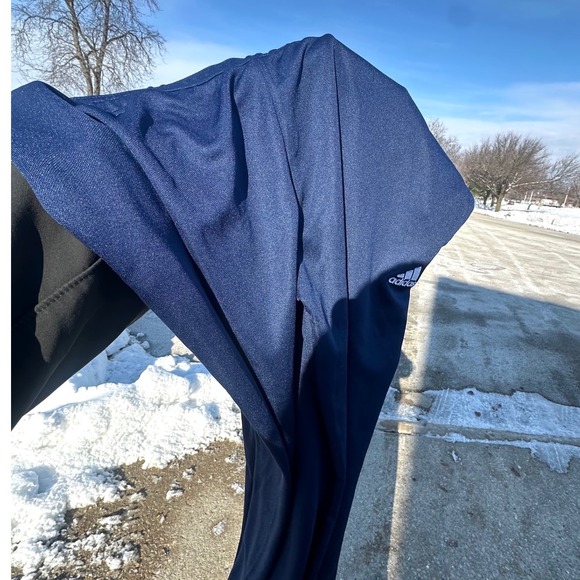 Adidas Entrada 22 Women's Training Pants Size XL Navy Blue Sports Joggers - Picture 13 of 14